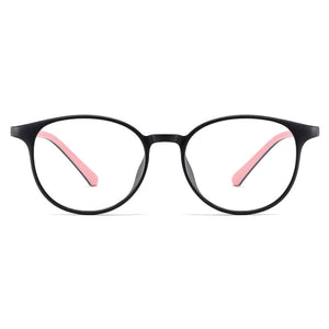 Gmei Optical Women Ultralight TR90 Round Glasses Frame Prescription Eyeglasses Myopia Optical Frames Female Eyewear M2069