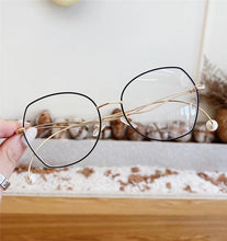Load image into Gallery viewer, Anti-blue Light Glasses Frame Women Irregular Eyeglasses Unique Pearl Bent-leg Spectacle Frame Fashion Myopia Frames