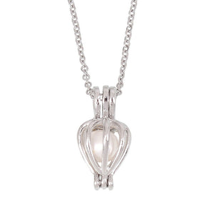 5 Pearls Natural Wish Pearl Pendant Necklace Charm Necklace Gift Box Popular Fashion Women Jewelry Lucky Gift Pearl Replace