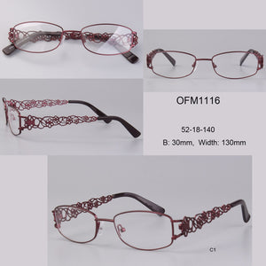 Black red Eyewear for Prescription Eyeglasses Women Myopia full rim Glasses Frame Men montures de lunette Silicone stipule