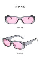 Load image into Gallery viewer, Vintage Square Sunglasses Women Fashion Brand Designer Sun Glasses Female Retro Black Small Frame Rectangle Oculos De Sol