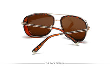 Load image into Gallery viewer, Iron Man 3 Matsuda TONY stark Sunglasses Men Rossi Coating retro Vintage Designer Sun glasses Oculos Masculino Gafas del UV400
