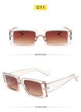 Load image into Gallery viewer, 2022  Retro Square Sun Glasses Luxury Brand Travel Small Rectangle Sunglasses Women Men Vintage Oculos Lunette De Soleil Femme