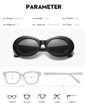 Load image into Gallery viewer, Clout Goggles Kurt Cobain Glasses Men Women Luxury Brand Designer Oval Sunglasses Female Male NIRVANA Sun Glasses UV400