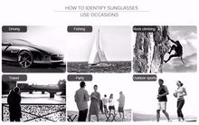 Load image into Gallery viewer, 2022 Fashion Oversized Square Sunglasses Retro Gradient Big Frame Sun Glasses For  Women One Piece Gafas Shade Mirror Clear Lens