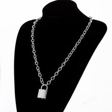 Load image into Gallery viewer, Multilayer Lock Chain Necklace Punk 2020 Padlock Key Pendant Necklace Women Girl Fashion Gothic Party Jewelry