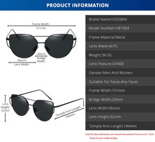 Load image into Gallery viewer, Classic Cat Eye Sunglasses Women 2022 Metal Big Cateye Sun Glasses For Ladies Vintage Mirror Shades Oculos UV400