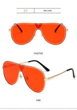 Load image into Gallery viewer, Brand Design Fashion Sunglasses Women Metal Gradient Sun Glasses High Quality Men UV400 Sunglass Shades Eyewear Oculos de sol