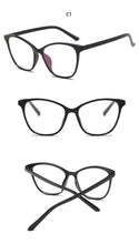 Load image into Gallery viewer, Fashion trending oversized cat eye glasses Transparent korean eyeglasses Sexy Celebs Famous prescription Optical Glasses Frames