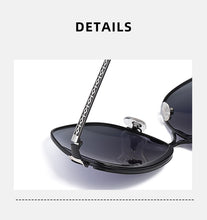 Load image into Gallery viewer, Polarized Ladies Sunglasses Women Gradient Lens Round Sun Glasses Square Luxury Brand Oculos Lunette De Soleil Femme