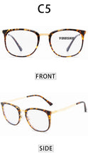 Load image into Gallery viewer, Anti Blue Light Glasses Frames Vintage Square Eyeglasses for Women Chic Clear Optical Myopia Frame