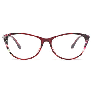 Gmei Optical Ultralight TR90 Cat Eye Style Women Prescription Glasses Frame For Myopia Optical Spectacles Women Eyewear M1835