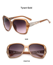Carica l'immagine nel visualizzatore di Gallery, Occhiali da sole quadrati alla moda da donna di marca di lusso grandi occhiali da sole viola tonalità di specchio femminili signore Oculos De Sol Feminino 