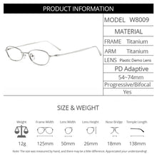 Carica l&#39;immagine nel visualizzatore di Gallery, Gmei Optical Classic ultraleggero montatura per occhiali in titanio puro viso piccolo adatto montatura per occhiali da vista femminile di marca di design 