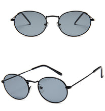 Load image into Gallery viewer, Oval Women Sunglasses Glasses Luxury Brand Clear Sunglasses Trendy Eyeglasses Alloy Adult Spectacles Black Eyewear
