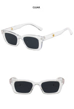 Load image into Gallery viewer, Ladies Small Square Sunglasses Women  Narrow Frame Sun Glasses Retro Rectangle Eyewears Beige Eyeglasses