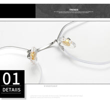 Load image into Gallery viewer, Vintage Polygon Optical Frame Women Anti Blue Ray Computer Glasses Metal Eyeglasses Frames for Ladies