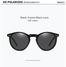 Load image into Gallery viewer, 2022 Polarized Sunglasses Men Women Brand Designer Retro Round Sun Glasses Vintage Male Female Goggles Oculos Gafas De Sol UV400