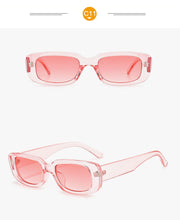 Load image into Gallery viewer, Fashion Square Sunglasses Luxury Brand Travel Small Rectangle Sun glasses Men Women Vintage Retro Oculos Lunette De Soleil Femme