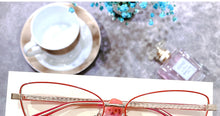 Load image into Gallery viewer, Cat Eye Myopia Optical Glasses Frame Women Anti Blue Light Prescription Eyeglasses Frame Ladies Clear Computer Spectacles Frame