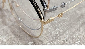 Leopard Retro Optical Glasses Frame Women Myopia Prescription Eyeglasses Frame Ladies Vintage Anti Blue Light UV Spectacles 2022