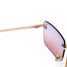 Load image into Gallery viewer, Rectangle Ladies Sunglasses Women 2022 Rimless Square Polarized Sun Glasses For Ladies Zonnebril Dames Vrouwen Bril