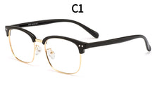 Load image into Gallery viewer, Gmei Optical Retro Classic Plastic Men Glasses Frame Metal Alloy Brand Designer Square Prescription Eyeglasses Frames MD085