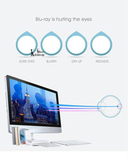 Carica l&#39;immagine nel visualizzatore di Gallery, Women Half frame Finished Myopia Glasses Lady Anti-blue light Prescription glasses Men Business Nearsighted Eyewear -1.5-2.0-2.5