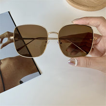 Load image into Gallery viewer, Fashion Colorful Korean Version Square Sunglasses Eyewear Glasses Colorful Sunglasses Versatile Sunglasses Uv400 Curtain