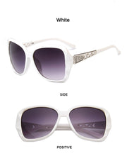 Carica l'immagine nel visualizzatore di Gallery, Occhiali da sole quadrati alla moda da donna di marca di lusso grandi occhiali da sole viola tonalità di specchio femminili signore Oculos De Sol Feminino 