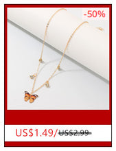 Load image into Gallery viewer, Popular Dried Flower Necklaces Korean Womens Long Gold Beads Chain Colorful Round Pendant  Jewelry For Girls