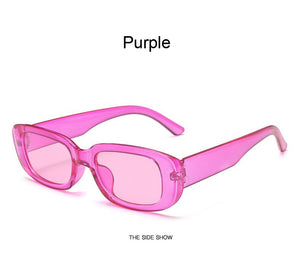 2022 Occhiali da sole quadrati Donna Luxury Brand Viaggi Piccolo rettangolo Occhiali da sole Moda femminile Retro Lunette De Soleil Femme 