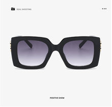 Load image into Gallery viewer, 2022 new European and beautiful brand sunglasses fashion men&#39;s square big frame sunglasses UV400 driving retro sunglasses