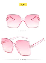 Load image into Gallery viewer, New Sunglasses Women Oversize Fashion Gradient Brand Designer Female Sun Glasses UV400 lentes de sol mujer очки
