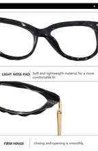 Carica l&#39;immagine nel visualizzatore di Gallery, Oulylan Sexy Eyeglasses Frame Women Fashion Cat Eye Glasses Frames Transparent  Myopia Frame Female Optical Spectacles