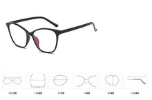 Load image into Gallery viewer, Fashion trending oversized cat eye glasses Transparent korean eyeglasses Sexy Celebs Famous prescription Optical Glasses Frames