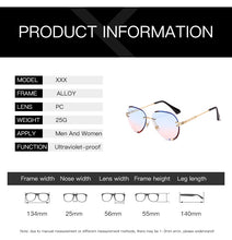 Load image into Gallery viewer, New Fashion Rimless Sunglasses Luxury Brand Design Women Metal Sun glasses Lady UV400 Shades Eyewear Oculos de sol