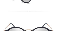 Load image into Gallery viewer, Fashion Round Sunglasses Women Designer Sunglasses Women 2022 High Quality Sunglasses For Women/Men Vintage Oculos De Sol