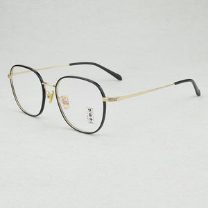 fashion myopia optical glasses frame women retro eye glasses frames for women Metal prescription computer spectacle frames 6004