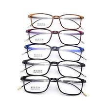 Load image into Gallery viewer, Gmei Optical Flexible Men Glasses Frames Women Ultralight TR90 Plastic Eyewear Prescription Eyeglass Myopia Optical Frame M3003