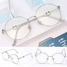 Load image into Gallery viewer, Cute 3D Panda Glasses Anti-Blue Light Anti-Radiation Glasses Round Shaped Fashion for Women TC21