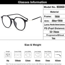 Load image into Gallery viewer, Gmei Optical Stylish Ultralight TR90 Round Women Prescription Glasses Frame For Myopia Optical Spectacles Women Eyewear M3060