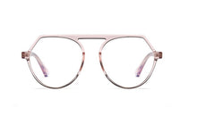 Carica l&#39;immagine nel visualizzatore di Gallery, Plastic Titanium Glasses Frames Anti Blue Light Ultralight Men Women Optical Fashion Computer Glasses