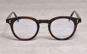 High Quality Korean Brand GENTLE  Milan Eyeglasses Frames Women Men Round Acetate Prescription Reading Glasses Frames With Case