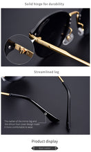 Load image into Gallery viewer, Cook Shark Sunglasses Female Polarizer Sunglasses Female Net Red Korean Tide Driver Personality Glasses