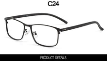 Carica l&#39;immagine nel visualizzatore di Gallery, Business Men Titanium Alloy Full Rim Glasses Frame S61003 For Male&#39;s Prescription Spectacles Eyewear With Flexible Temples Legs