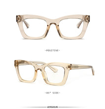 Load image into Gallery viewer, WERGASUN Cat Eye Optical Frames vintage eyeglasses Transparent Computer Glasses Fashion Brand Woman Spectacles Glasses