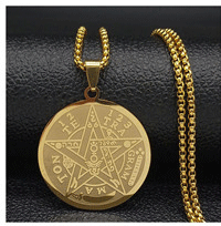Carica l&#39;immagine nel visualizzatore di Gallery, Viking Stainless Steel Necklace Chain Men/Women Silver Color Necklaces &amp; Pendants Jewelry collar acero inoxidable mujer N3296S02