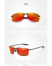 Load image into Gallery viewer, Rimless Sunglasses Men Ultralight High Quality Square Frameless Sun Glasses For Women Brand Designer Mirror Lens