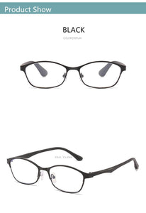 Women Business Finished Myopia Glasses Student Anti Blue Light Computer Nearsighted Eyeglasses Prescription -1.0 1.5 to6